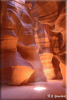 Licht-Spot im Canyon